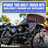 Available for Store Pickup - Upgrade Your Harley Cruiser with Saddlemen’s Premium Seat Accessories in Fullerton CA Orange County / Los Angeles