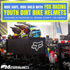 Available for Store Pickup - Ride Safe, Ride Bold with Fox Racing Youth Motorcycle Helmets for Dirt Bike Riders in Fullerton CA Orange County / Los Angeles