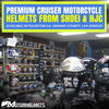 Available for Store Pickup - Premium Cruiser Motorcycle Helmets from Shoei & HJC in Fullerton CA Orange County / Los Angeles