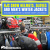 Available for Store Pickup - Stay Covered with HJC Adult Snow Helmets, Gloves and Men's Winter Jackets in Fullerton CA Orange County / Los Angeles