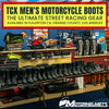 Available for Store Pickup - TCX Men's Motorcycle Boots: The Ultimate Street Racing Gear in Fullerton CA Orange County / Los Angeles