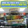 Available for Store Pickup - Shred the Streets with Sector 9 Skateboard Wheels & Fresh Tees in Fullerton CA Orange County / Los Angeles