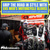 Available for Store Pickup - Grip the Road in Style with EVS Men's Motorcycle Gloves in Fullerton CA Orange County / Los Angeles