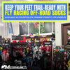 Available for Store Pickup - Keep Your Feet Trail-Ready with Fly Racing Off-Road Socks in Fullerton CA Orange County / Los Angeles