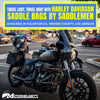 Available for Store Pickup - Travel Light, Travel Right with Harley Davidson Saddle Bags by Saddlemen in Fullerton CA Orange County / Los Angeles