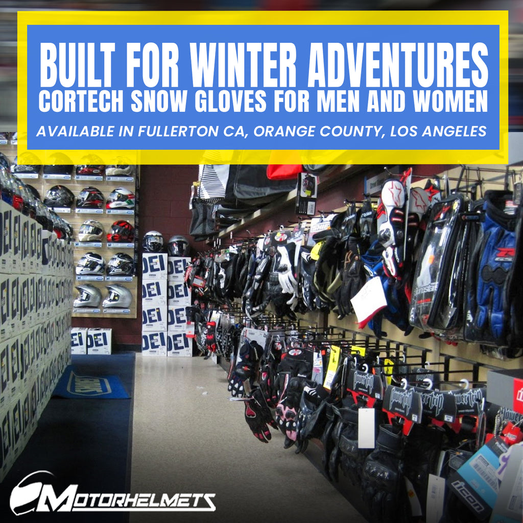 Available for Store Pickup - Built for Winter Adventures: Cortech Snow Gloves for Men and Women in Fullerton CA Orange County / Los Angeles