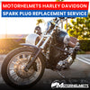 Harley Davidson Motorcycle Repair Spark Plug Replacement Service in Fullerton Orange County Los Angeles California / Motorhelmets