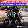 Yamaha Motorcycle Repair Storage Solutions Services for Street Bikes in Fullerton Orange County Los Angeles California / Motorhelmets