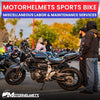 Yamaha Motorcycle Repair Miscellaneous Labor & Maintenance Services for Street Bikes in Fullerton Orange County Los Angeles California / Motorhelmets