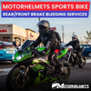 Ducati Motorcycle Repair Rear/Front Brake Bleeding Services for Street Bikes Fullerton Orange County Los Angeles California / Motorhelmets