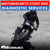 Honda Motorcycle Repair Stunt Bike Diagnostic Services in Fullerton Orange County Los Angeles California / Motorhelmets