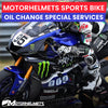 Yamaha Motorcycle Repair Oil Change Special Services for Street Bikes Fullerton Orange County Los Angeles California / Motorhelmets