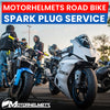 Honda Motorcycle Repair Spark Plug Service in Fullerton Orange County Los Angeles California / Motorhelmets