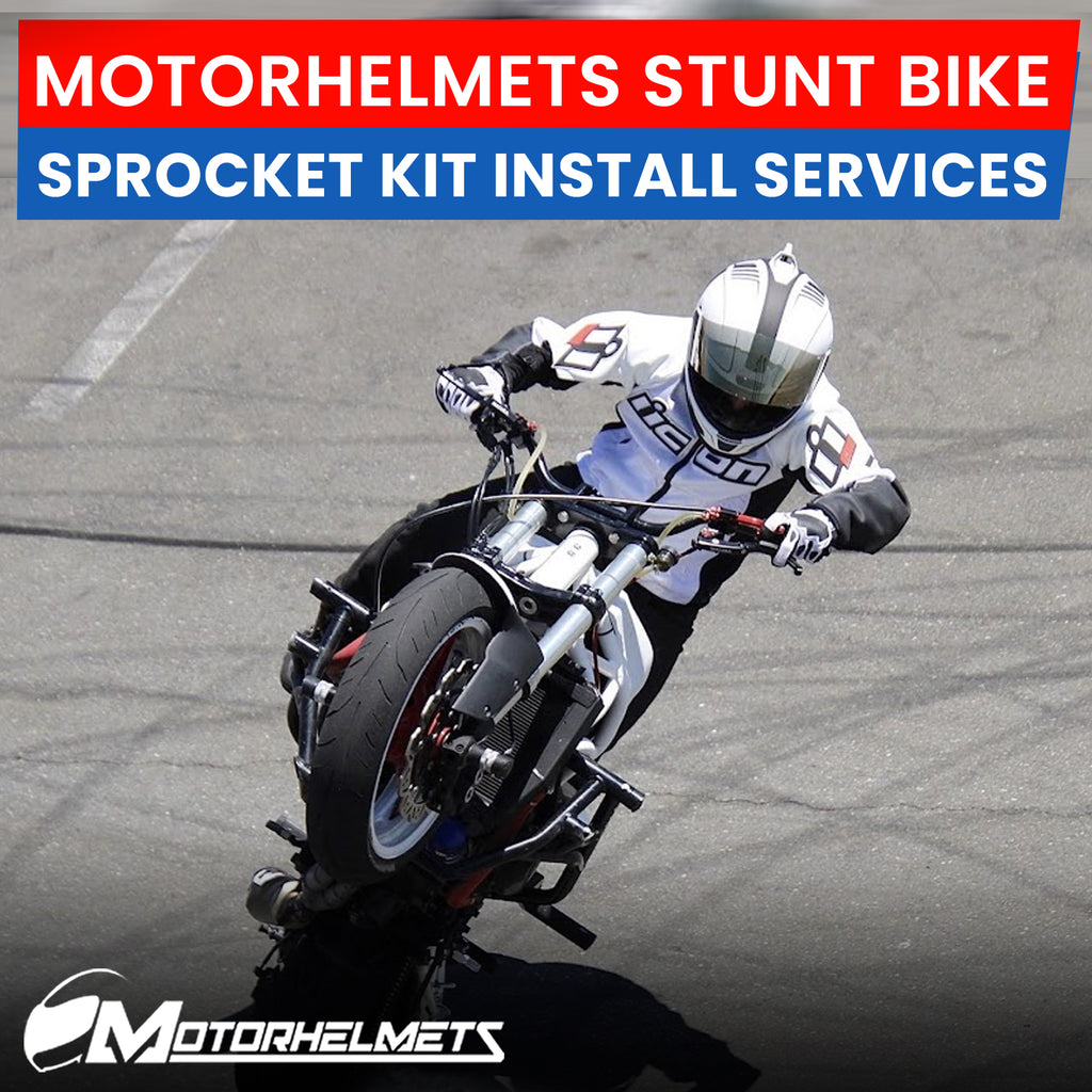 Honda Motorcycle Repair Stunt Bike Sprocket Kit Install Services Fulle 