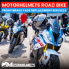 BMW Motorcycle Repair Front Brake Pads Replacement Services for Road Bikes Fullerton Orange County Los Angeles California / Motorhelmets