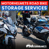 BMW Motorcycle Repair Storage Services for Road Bikes in Fullerton Orange County Los Angeles California / Motorhelmets