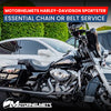 Motorcycle Repair Essential Chain or Belt Service for Harley Davidson Sportster Fullerton Orange County Los Angeles California / Motorhelmets