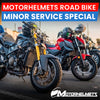 BMW Motorcycle Repair Minor Service Special for Road Bikes in Fullerton Orange County Los Angeles California / Motorhelmets