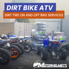 Motorcycle Repair Dirt Bike & ATV Tire Change Services Fullerton Orange County Los Angeles California / Motorhelmets