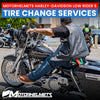 Motorcycle Repair Tire Change Services for Harley Davidson Low Rider S Fullerton Orange County Los Angeles California / Motorhelmets