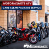Motorcycle Repair Dirt Bike and ATV Carburetor Clean Package Service Fullerton Orange County Los Angeles California / Motorhelmets