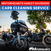 Harley Davidson Motorcycle Repair Carb Cleaning Service in Fullerton Orange County Los Angeles California / Motorhelmets