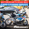 BMW Motorcycle Repair Carb Cleaning Service for Road Bikes Fullerton Orange County Los Angeles California / Motorhelmets