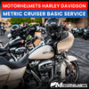 Harley Davidson Motorcycle Repair Metric Cruiser Basic Service in Fullerton Orange County Los Angeles California / Motorhelmets