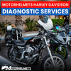 Harley Davidson Motorcycle Repair Diagnostic Services in Fullerton Orange County Los Angeles California / Motorhelmets