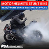 Honda Motorcycle Repair Stunt Bike Rear/Front Brake Bleeding Services in Fullerton Orange County Los Angeles California / Motorhelmets