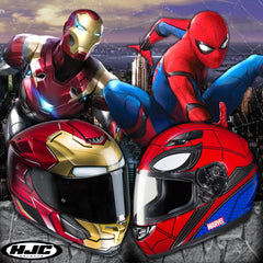 New HJC Marvel Super-heroes Street Helmets
