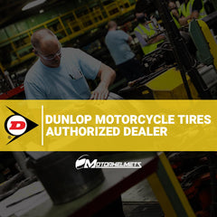 Dunlop Motorcycle Tire Authorized Dealer in Orange County, CA, LA, Riverside & Long Beach | Motorhelmets LA OC