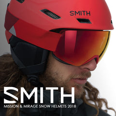 Smith Optics 2018 | Mission & Mirage Snow Helmets Collection