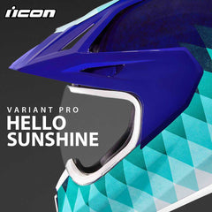 Icon Racing Variant Pro Hello Sunshine Motorcycle Helmet