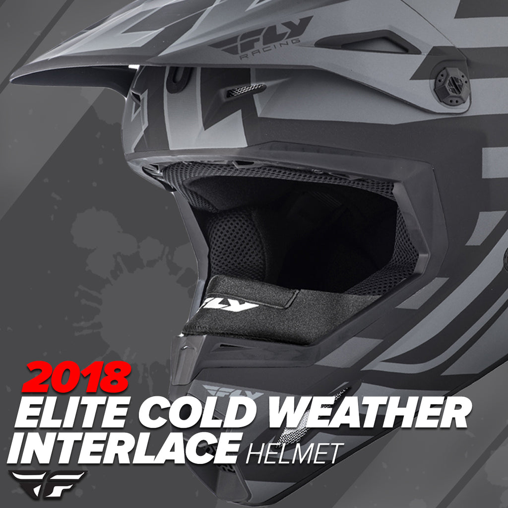 Fly Racing Snow 2018 Mens Elite Cold Weather Interlace Racing Helmets ...