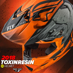 Fly Racing MX 2018 | Toxin Resin MIPS Off-Road Motorcycle Helmets