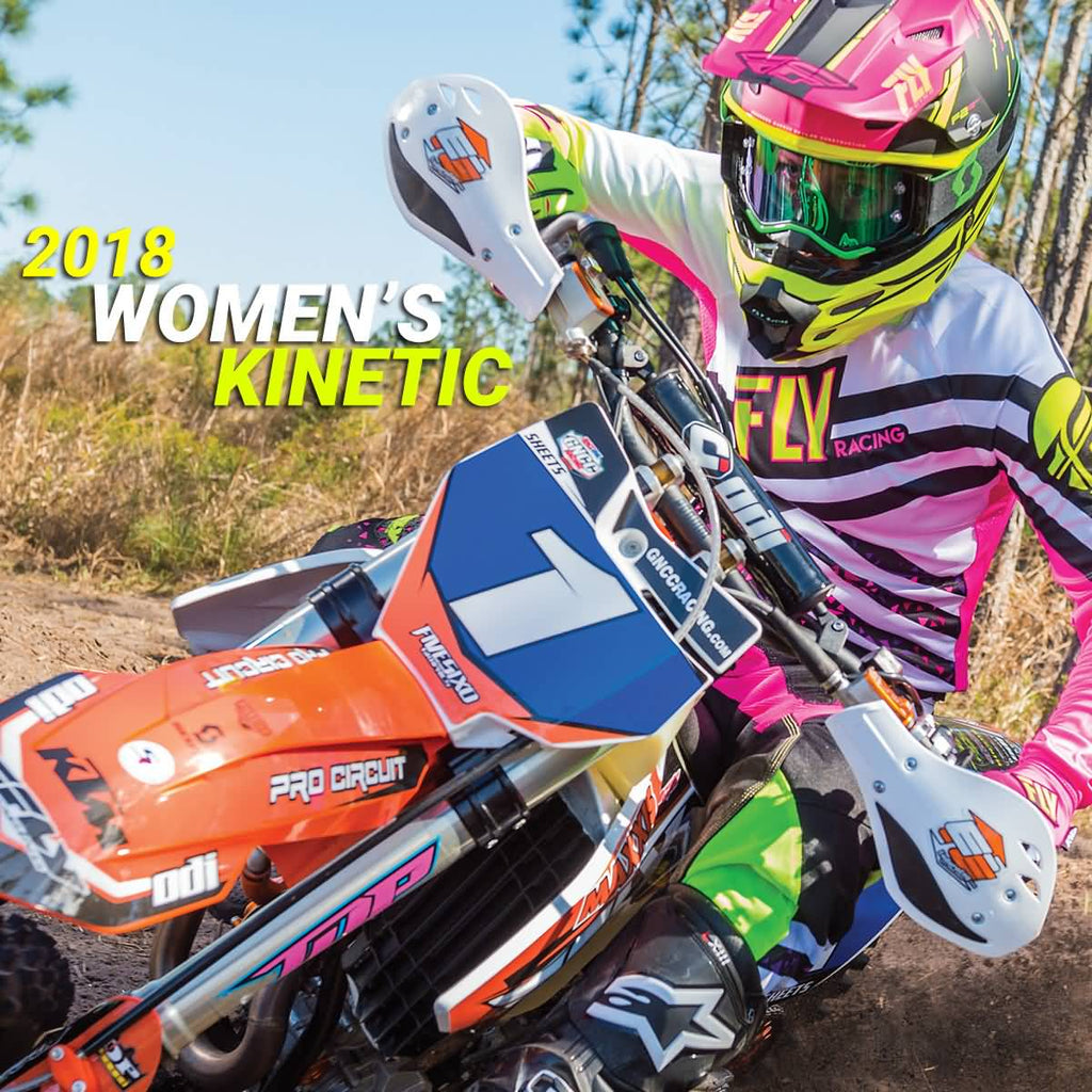 Fly Racing MX 2018 Kinetic Womens Gear Performance Motorcycle Racewear ...