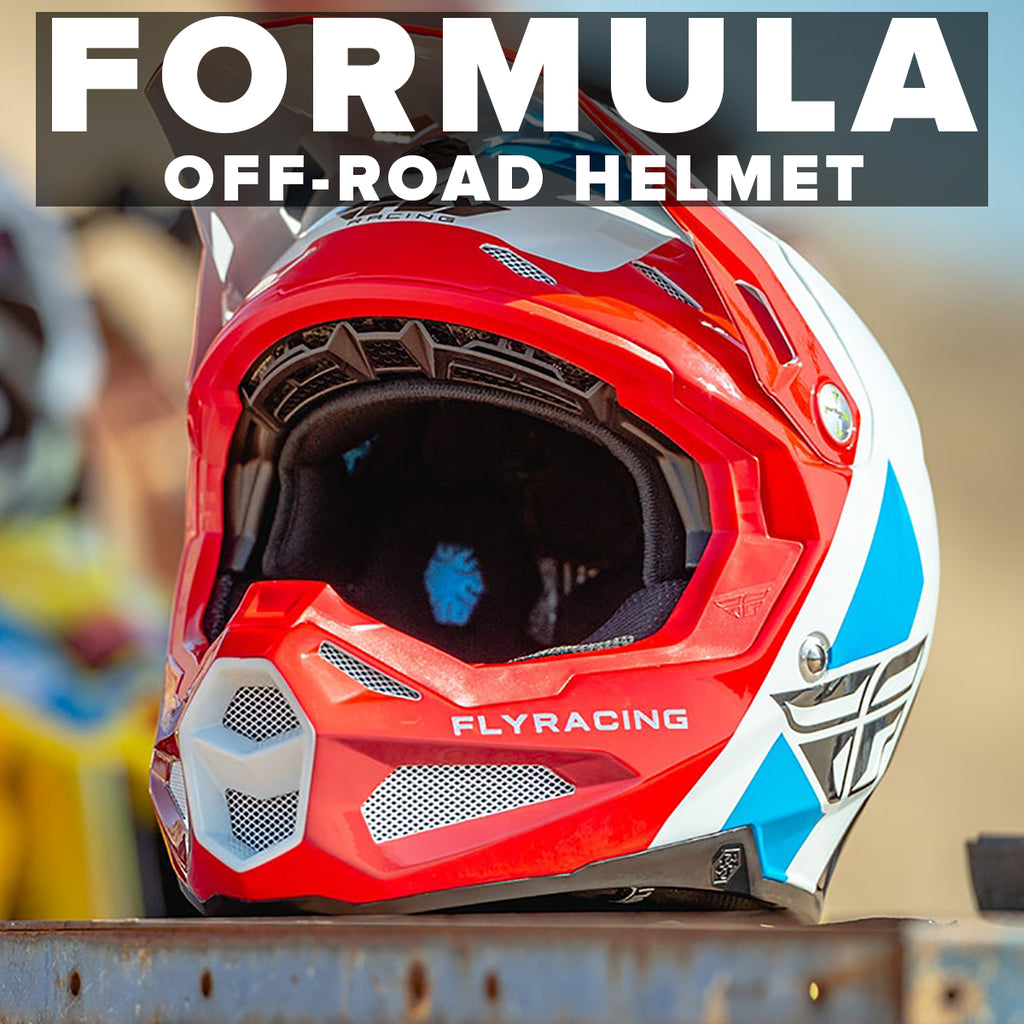 Fly Racing MX 2019 Formula Off-road Gear Motocross Motorcycle Helmet ...