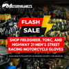 Flash Sale! Shop Fieldsheer, Torc, and Highway 21 Men's Street Racing Motorcycle Gloves in Fullerton CA Orange County / Los Angeles
