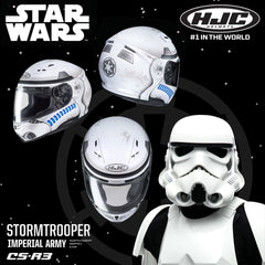 HJC Helmets X Star Wars 2018 | CS-R3 Storm Trooper Street Helmet