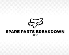 Fox Racing Spare Parts Breakdown 2017