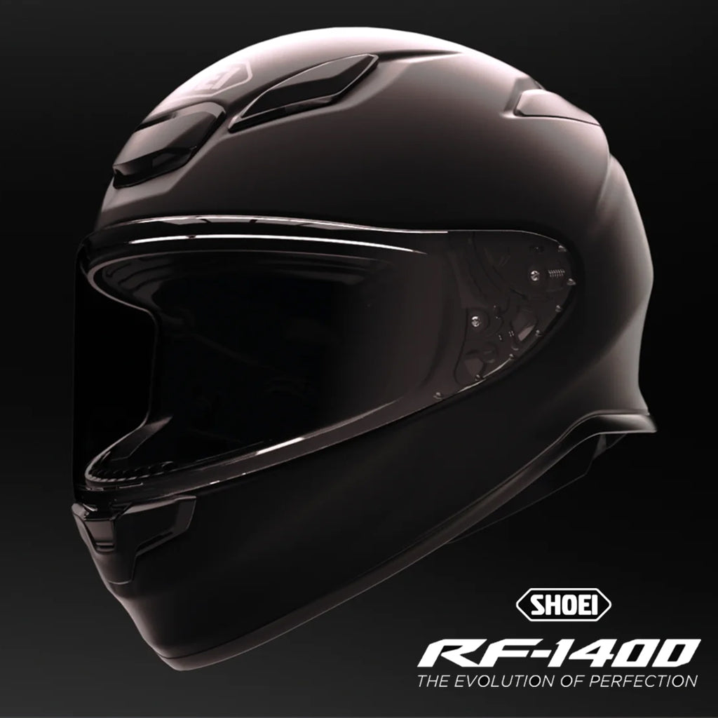 motorcycle helmets shoei closeout - RF-1400 Helmet 1400 Knee Down is a full Shoei - RF-1400 Helmet -