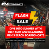Flash Sale! Dive into Summer with Reef Surf and Billabong Men's Beach Boardshorts Fullerton CA Orange County / Los Angeles