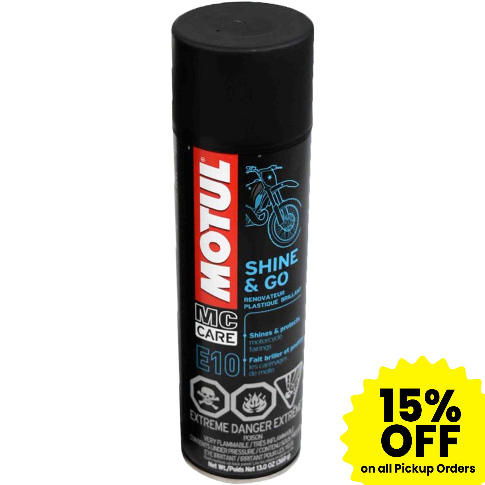 Motul MC Care E10 Shine and Go Spray-108093