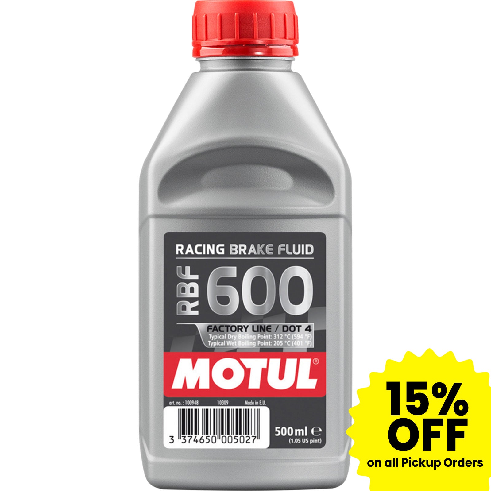 Motul RBF 600 Factory Line Brake Fluid-100949