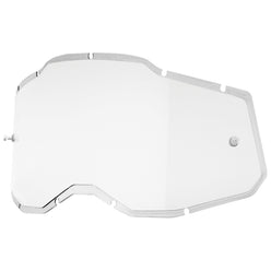 100% Accuri 2/Racecraft 2/Strata 2 Injected Replacement Lens Goggles Accessories
