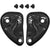 Bell Qualifier/Vortex Hinge Plate Kit Helmet Accessories