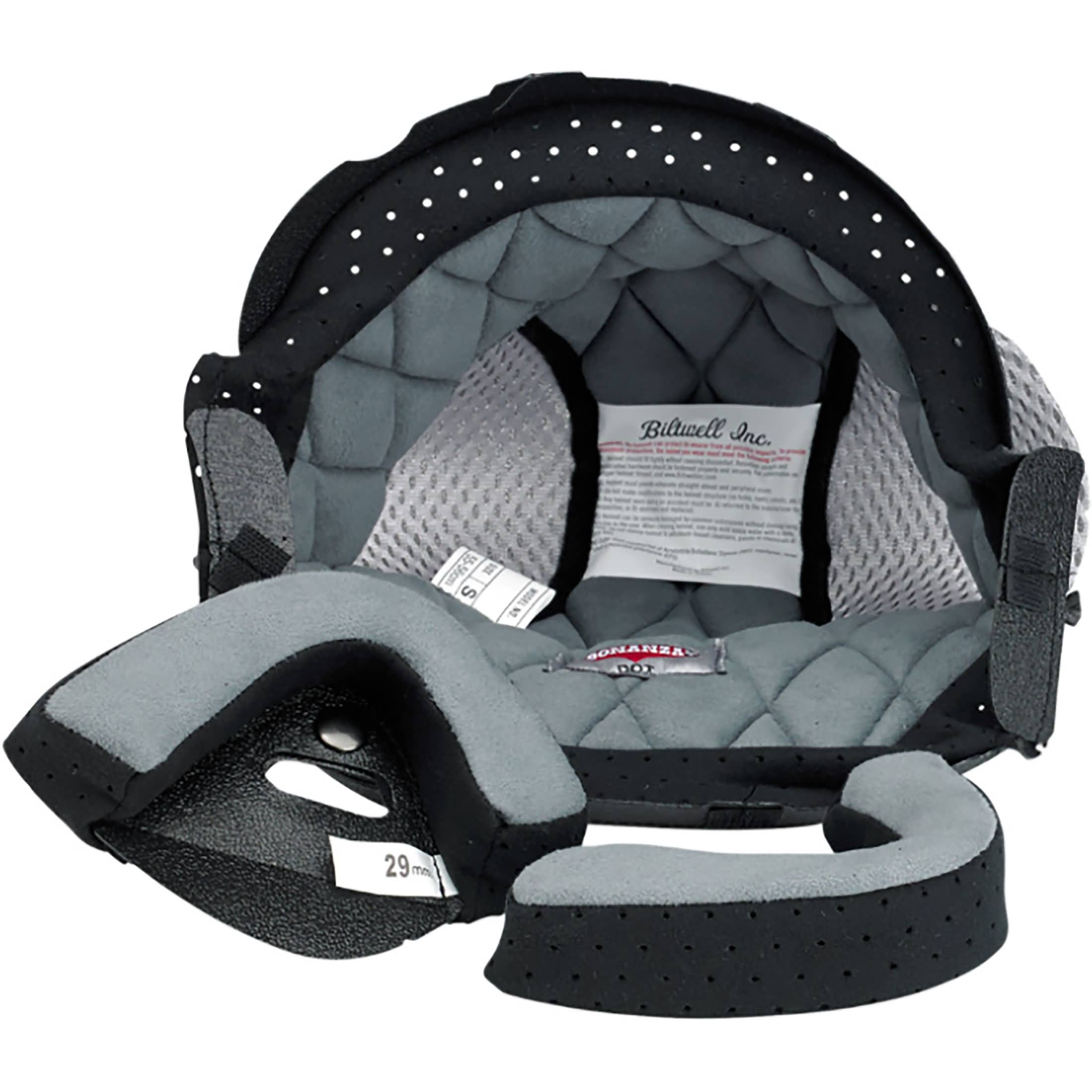 Biltwell Bonanza Liner Helmet Accessories-0134