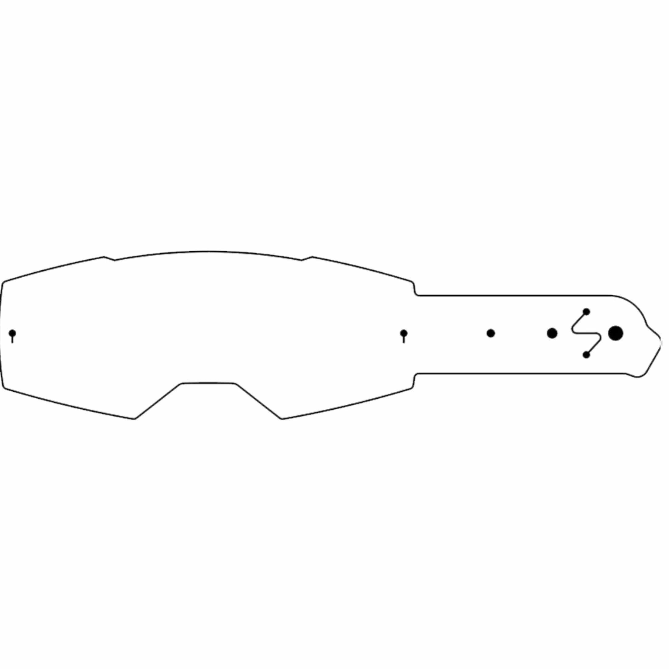Blur Optics B-60 Tear-Offs Goggles Accessories-6020