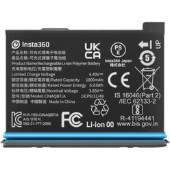 Insta360 X3 Battery Camera Accessories